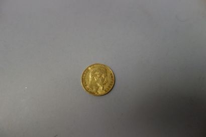 20 francs or Napoleon III 1859

6,41g