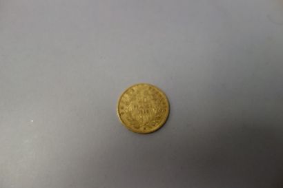 20 francs or Napoleon III 1859

6,41g