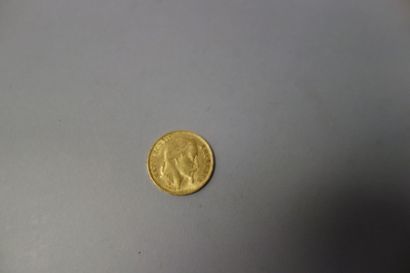 20 Francs or Napoléon III, 1869,

6,46g