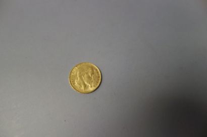 20 Francs or Napoléon III, 1869,

6,46g