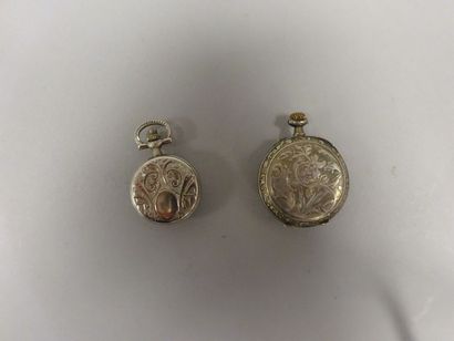 Lot comprenant :

- Montre de gousset et...