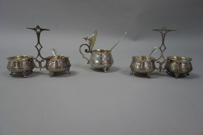 LAVALLEE

Moutardier tripode et paire de...
