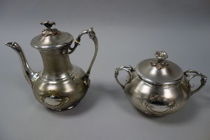 CHRISTOFLE

Service thé-café en métal argenté,...