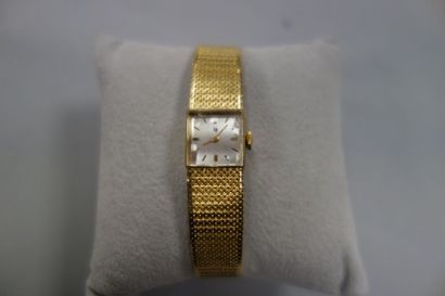 LIP

Montre de dame en or jaune (750) boitier...