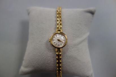 LIP 

Montre bracelet de dame en or jaune,...