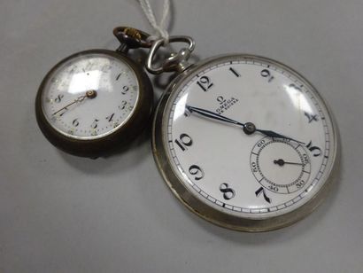 Lot :

- OMEGA, une montre de gousset en...