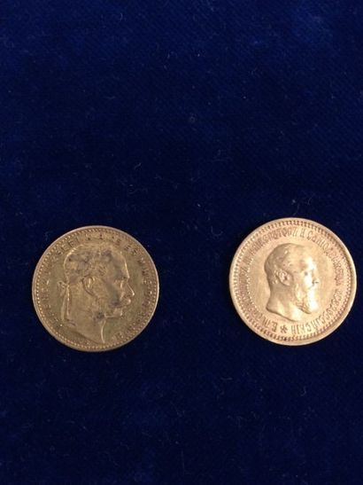 HONGRIE

20 francs / 8 forint - Franz Joseph...