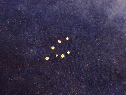 Lot de petits diamants de taille ancienne...