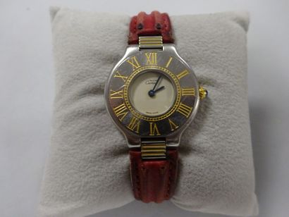 MUST DE CARTIER, modèle 21

Montre bracelet...