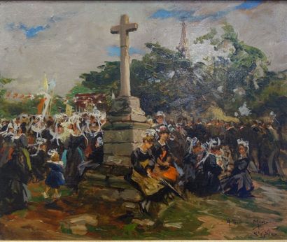 Arthur MIDY (1887-1944)
Le pardon de Saint...