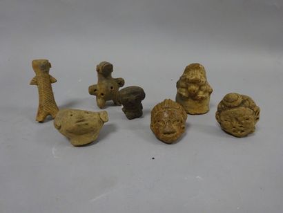 Amérique du Sud
Lot de petits sujets en terre...