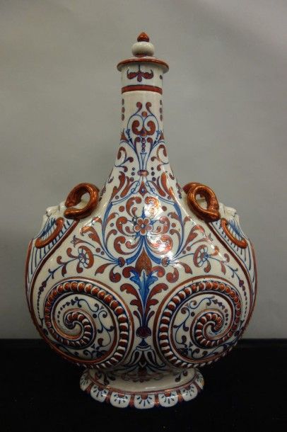 ITALIE, GinoriGourde de pélerin et son bouchon...