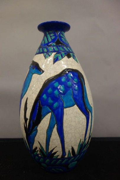 Charles CATTEAU (1880-1966) et KERAMISVase...