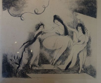 Marie LAURENCIN (1883-1956)Les trois ballerines,...