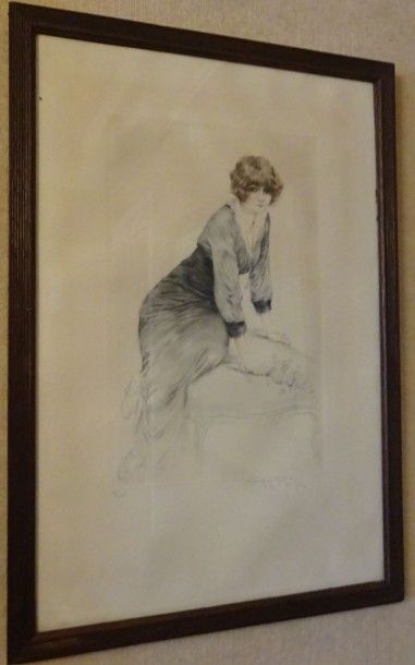 Maurice MILLIÈRE (1871-1946)Portrait d'une...