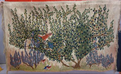 Atelier Ramsès WISSA-WASSEF
L'arbre aux oiseauxTapisserie...