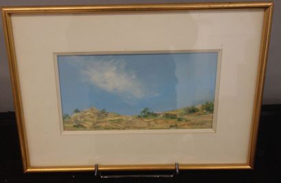 Olivier MERIJON (1951)Le nuage de chaleurPastel...