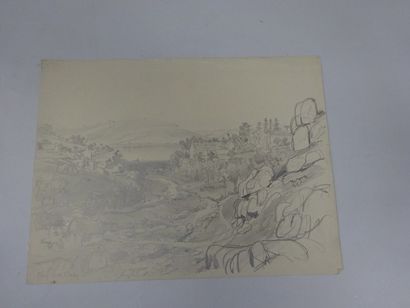 Félix BENOIST (1818-1896), attribué àPaysages...