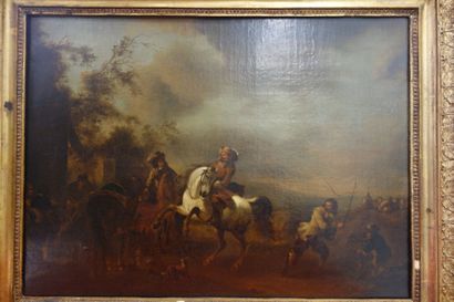 Suiveur de Philips WOUWERMANS (1614-1669)Le...
