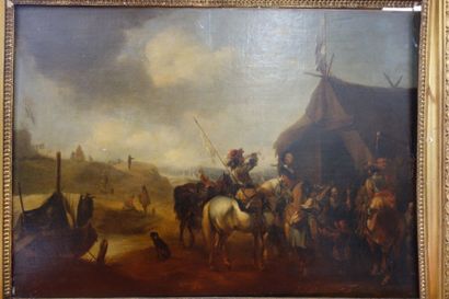 Suiveur de Philips WOUWERMANS (1614-1669)Le...