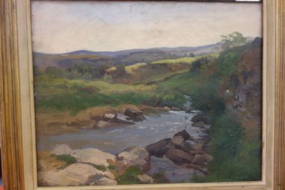 Louis-Alexandre CABIE (1854-1939)Paysage...
