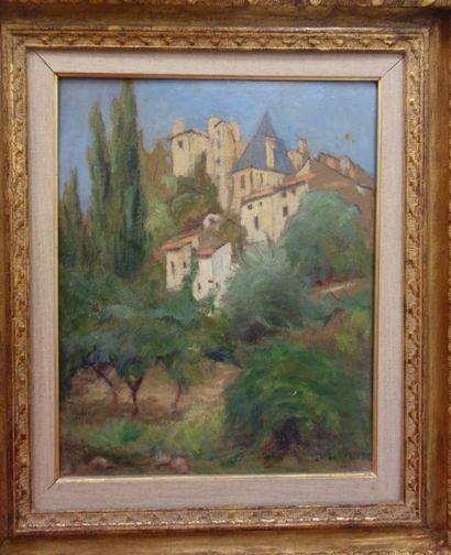 Marthe ORANT (1874-1957),Vue de Saint Amant,...