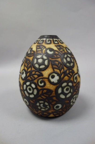 Charles Catteau (1880-1966) et Keramis
Vase...