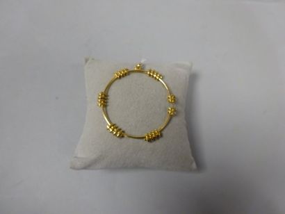 Monture de pendentif circulaire ouvrant en...