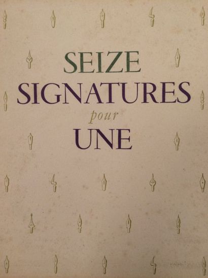Louis CHERONNET (1899-1950)
Seize signatures...