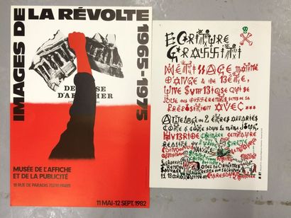 Jacques VILLEGLÉ (1926)
Ecriture graffiti

Affiche...