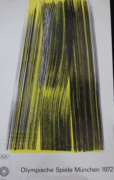 D'après Hans Hartung (1904-1989) 
Olympische...