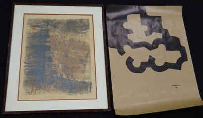 Eduardo CHILLIDA (1924-2002)
Sans titre.

Estampe,...