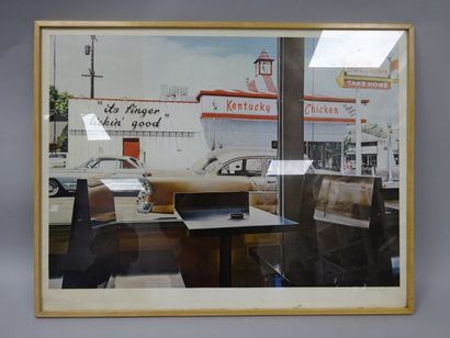 Ralph GOINGS (1928) 
Dîner.

Sérigraphie...