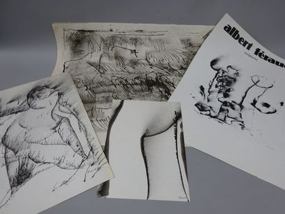 ALBERT FERAUD (1921-2008)
Ensemble de deux...