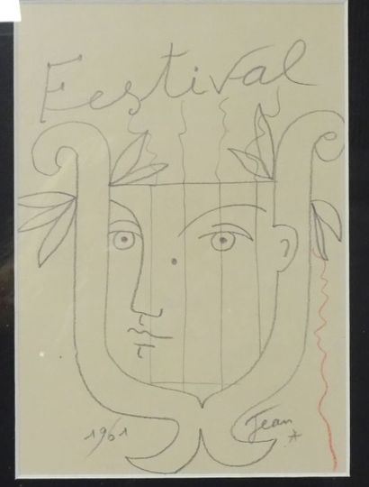 D'après Jean COCTEAU (1889-1963)
