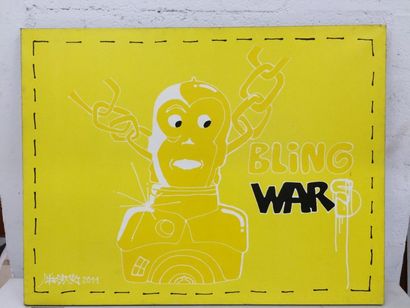 OSTA (1978)
Bling Wars, 2011.

Acrylique...