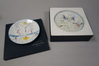 D'après Salvador DALI (1904-1989), LIMOGES...