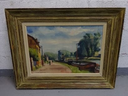 Charles PICART LE DOUX (1881-1959)
Péniches...