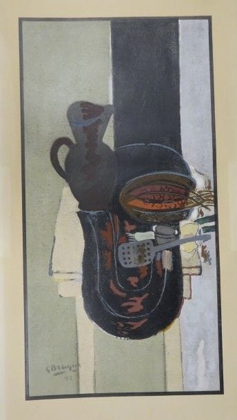 D'après Georges BRAQUE (1882-1963)
Nature...