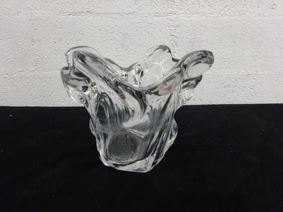LALIQUE FRANCE
Grand vase de forme libre...