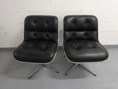 Charles POLLOCK
Suite de deux fauteuils de...