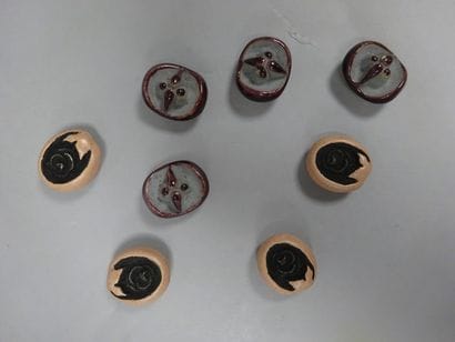 LINE VAUTRIN (1913-1997)
Lot de boutons en...