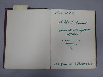 Livre d'or du restaurant Le Port Saint Bernard...