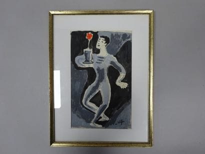 MIME MARCEAU
Ecole du XXème siècle.

Mime...
