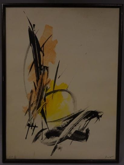 Jean MIOTTE (1926-2016)
Composition abstraite....