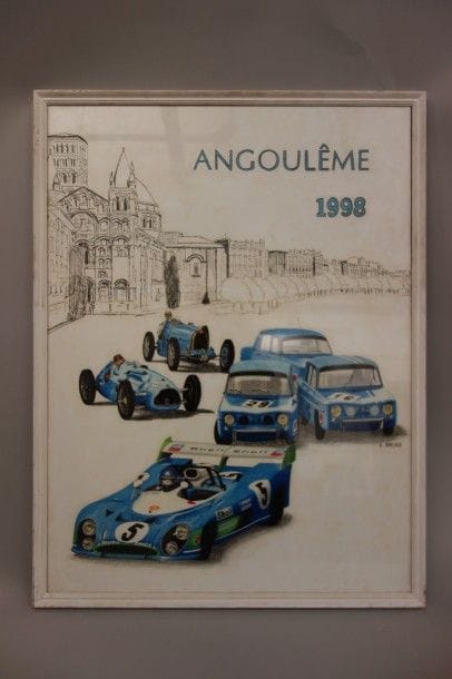 André PAMELARD 
Angoulême La course des remparts...