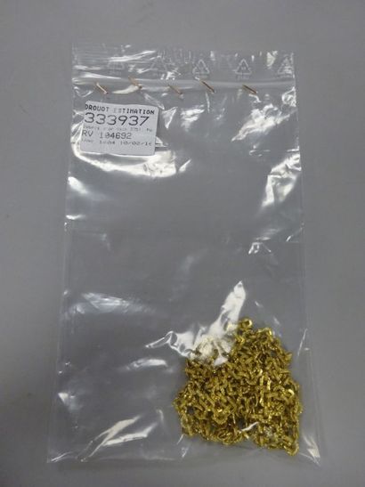 Debris d'or (min 375). 

Poids total : 19,1...
