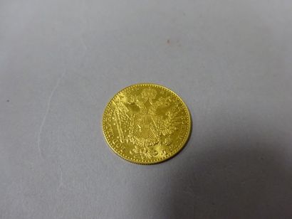 AUTRICHE-HONGRIE

1 pièce de 1 ducat or,

François...