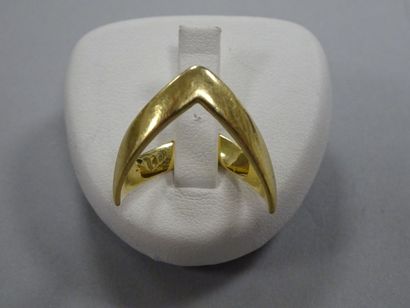 Bague en or jaune (750) 