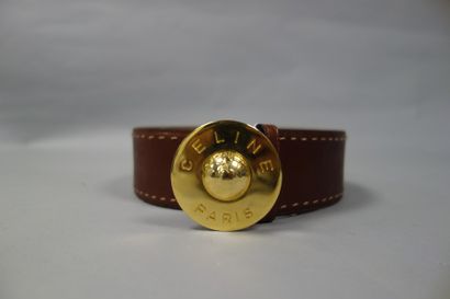 CELINE Paris
Large ceinture de dame en cuir...